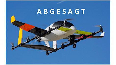 ABGESAGT   Promise and challenges of eVTOL (electric vertical takeoff and landing) aicraft for urban air mobility