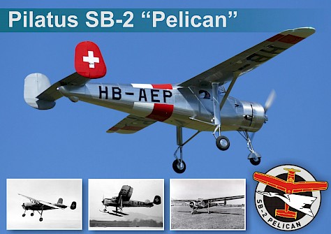 Pilatus SB-2 ‘Pelican’ - Geschichte, Bau des Grossmodelles, Windkanalversuche