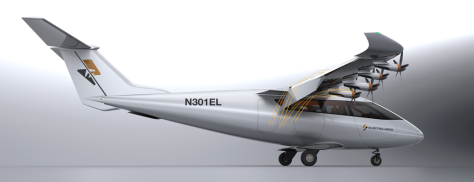 Leise, Ultra-Short Takeoff and Landing Flugzeuge für  Regionale Mobilität