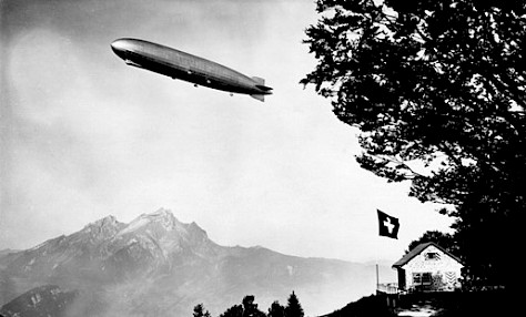 Die Zeppeline und die Schweiz -  die Geschichte einer besonderen Beziehung