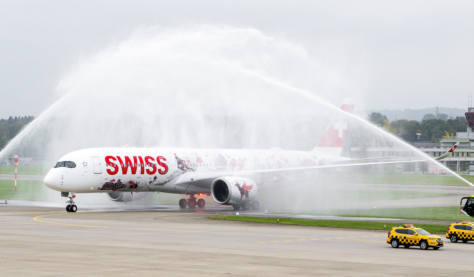 Acceptance und Überführung des ersten Airbus A350-900 von SWISS